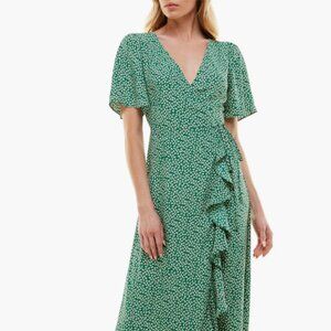 NWT!!!! Socialite Printed Ruffle Dress Size Small